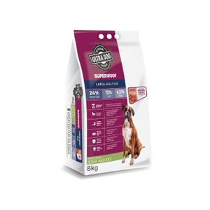 Ultra Dog Superwoof Adult Large Breed Beef & Rice (New Formula) | Size: 20kg